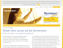 Tablet Screenshot of neuroplant.de